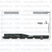 Матрица для ноутбука HP Pavilion DV6-3184 (1366x768 HD) TN, 40pin, Глянцевая