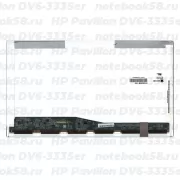 Матрица для ноутбука HP Pavilion DV6-3335er (1366x768 HD) TN, 40pin, Глянцевая