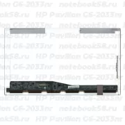 Матрица для ноутбука HP Pavilion G6-2033nr (1366x768 HD) TN, 40pin, Глянцевая