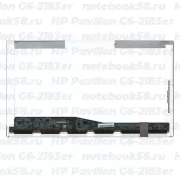 Матрица для ноутбука HP Pavilion G6-2183er (1366x768 HD) TN, 40pin, Глянцевая