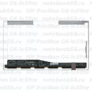 Матрица для ноутбука HP Pavilion G6-1c59nr (1366x768 HD) TN, 40pin, Глянцевая
