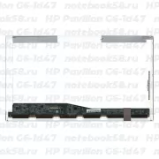 Матрица для ноутбука HP Pavilion G6-1d47 (1366x768 HD) TN, 40pin, Глянцевая