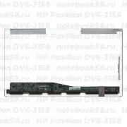 Матрица для ноутбука HP Pavilion DV6-3158 (1366x768 HD) TN, 40pin, Глянцевая