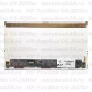 Матрица для ноутбука HP Pavilion G6-2001sr (1366x768 HD) TN, 40pin, Матовая