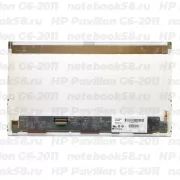 Матрица для ноутбука HP Pavilion G6-2011 (1366x768 HD) TN, 40pin, Матовая