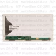 Матрица для ноутбука HP Pavilion G6-2011 (1366x768 HD) TN, 40pin, Матовая