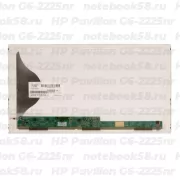 Матрица для ноутбука HP Pavilion G6-2225nr (1366x768 HD) TN, 40pin, Матовая