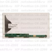 Матрица для ноутбука HP Pavilion G6-2266 (1366x768 HD) TN, 40pin, Матовая