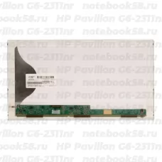 Матрица для ноутбука HP Pavilion G6-2311nr (1366x768 HD) TN, 40pin, Матовая