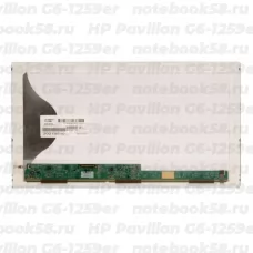 Матрица для ноутбука HP Pavilion G6-1259er (1366x768 HD) TN, 40pin, Матовая