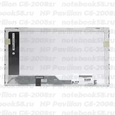 Матрица для ноутбука HP Pavilion G6-2008sr (1366x768 HD) TN, 40pin, Глянцевая