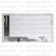 Матрица для ноутбука HP Pavilion G6-2114 (1366x768 HD) TN, 40pin, Глянцевая