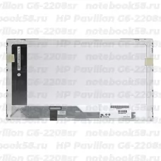 Матрица для ноутбука HP Pavilion G6-2208sr (1366x768 HD) TN, 40pin, Глянцевая