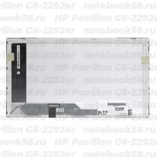 Матрица для ноутбука HP Pavilion G6-2292er (1366x768 HD) TN, 40pin, Глянцевая