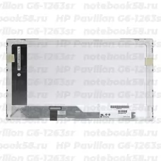 Матрица для ноутбука HP Pavilion G6-1263sr (1366x768 HD) TN, 40pin, Глянцевая