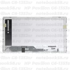 Матрица для ноутбука HP Pavilion G6-1353sr (1366x768 HD) TN, 40pin, Глянцевая