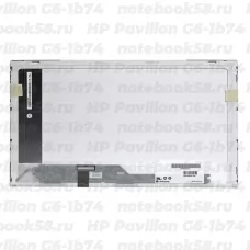 Матрица для ноутбука HP Pavilion G6-1b74 (1366x768 HD) TN, 40pin, Глянцевая