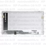 Матрица для ноутбука HP Pavilion G6-1c13 (1366x768 HD) TN, 40pin, Глянцевая