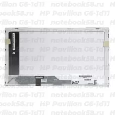 Матрица для ноутбука HP Pavilion G6-1d11 (1366x768 HD) TN, 40pin, Глянцевая