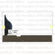 Матрица для ноутбука HP Pavilion DV6-3110er (1366x768 HD) TN, 40pin, Глянцевая