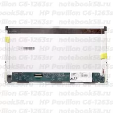 Матрица для ноутбука HP Pavilion G6-1263sr (1366x768 HD) TN, 40pin, Матовая