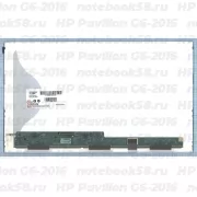 Матрица для ноутбука HP Pavilion G6-2016 (1366x768 HD) TN, 40pin, Матовая