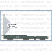 Матрица для ноутбука HP Pavilion G6-2071 (1366x768 HD) TN, 40pin, Матовая