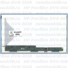 Матрица для ноутбука HP Pavilion DV6-3028 (1366x768 HD) TN, 40pin, Матовая