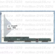 Матрица для ноутбука HP Pavilion DV6-3230 (1366x768 HD) TN, 40pin, Матовая