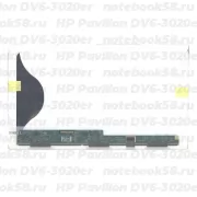 Матрица для ноутбука HP Pavilion DV6-3020er (1366x768 HD) TN, 40pin, Матовая