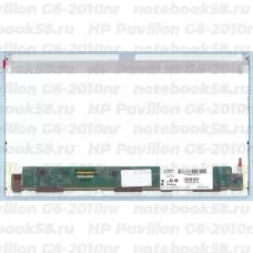 Матрица для ноутбука HP Pavilion G6-2010nr (1366x768 HD) TN, 40pin, Матовая