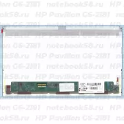 Матрица для ноутбука HP Pavilion G6-2181 (1366x768 HD) TN, 40pin, Матовая