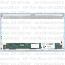 Матрица для ноутбука HP Pavilion G6-2353er (1366x768 HD) TN, 40pin, Матовая