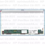 Матрица для ноутбука HP Pavilion G6-1031 (1366x768 HD) TN, 40pin, Матовая