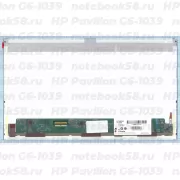 Матрица для ноутбука HP Pavilion G6-1039 (1366x768 HD) TN, 40pin, Матовая