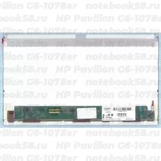 Матрица для ноутбука HP Pavilion G6-1078er (1366x768 HD) TN, 40pin, Матовая