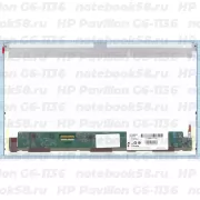 Матрица для ноутбука HP Pavilion G6-1136 (1366x768 HD) TN, 40pin, Матовая