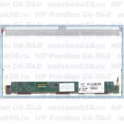 Матрица для ноутбука HP Pavilion G6-1140 (1366x768 HD) TN, 40pin, Матовая