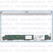 Матрица для ноутбука HP Pavilion G6-1233 (1366x768 HD) TN, 40pin, Матовая