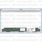 Матрица для ноутбука HP Pavilion G6-1274 (1366x768 HD) TN, 40pin, Матовая