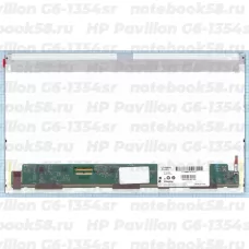 Матрица для ноутбука HP Pavilion G6-1354sr (1366x768 HD) TN, 40pin, Матовая