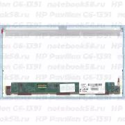 Матрица для ноутбука HP Pavilion G6-1391 (1366x768 HD) TN, 40pin, Матовая
