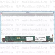 Матрица для ноутбука HP Pavilion G6-1c33 (1366x768 HD) TN, 40pin, Матовая