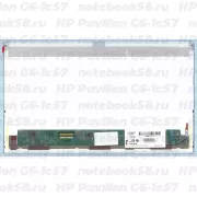 Матрица для ноутбука HP Pavilion G6-1c57 (1366x768 HD) TN, 40pin, Матовая