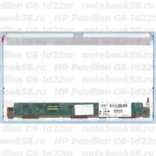 Матрица для ноутбука HP Pavilion G6-1d22nr (1366x768 HD) TN, 40pin, Матовая