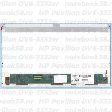 Матрица для ноутбука HP Pavilion DV6-3332er (1366x768 HD) TN, 40pin, Матовая