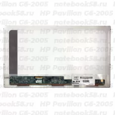 Матрица для ноутбука HP Pavilion G6-2005 (1366x768 HD) TN, 40pin, Матовая