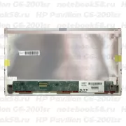 Матрица для ноутбука HP Pavilion G6-2001sr (1366x768 HD) TN, 40pin, Матовая