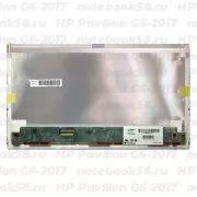 Матрица для ноутбука HP Pavilion G6-2017 (1366x768 HD) TN, 40pin, Матовая