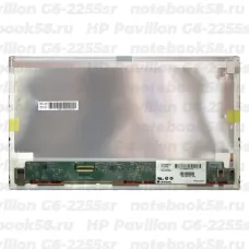 Матрица для ноутбука HP Pavilion G6-2255sr (1366x768 HD) TN, 40pin, Матовая